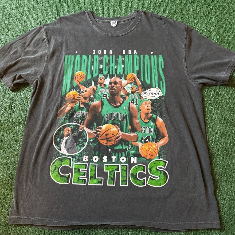 Celtics Lakers 2008 NBA Finals Tee Shirt XL